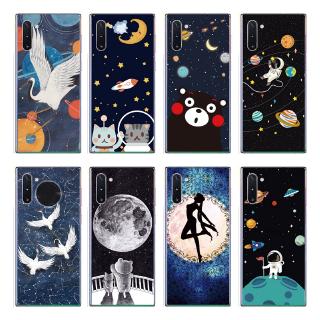 Ốp điện thoại vũ trụ hoạt hình nhiều thiết kế tùy chọn cho Samsung Galaxy Note 10 / Note 10 + Plus
