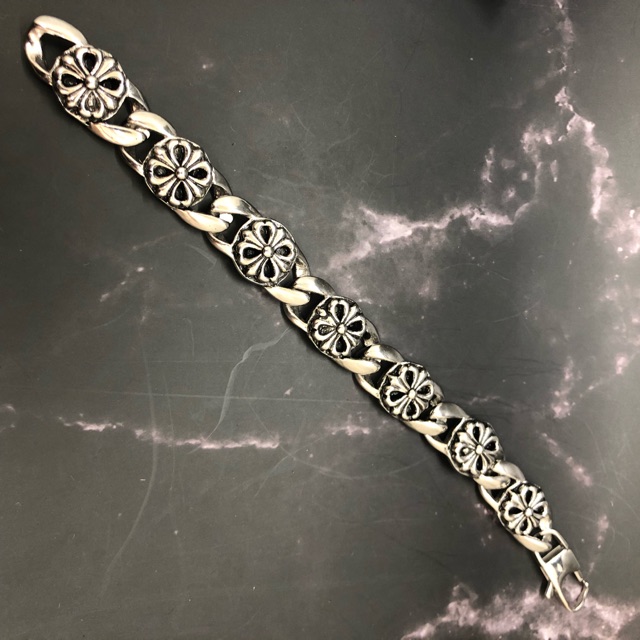 [Mã SKAMLTSM9 giảm 10% đơn 99K] Lắc Tay Vòng Tay Chrome Heart PK-V10