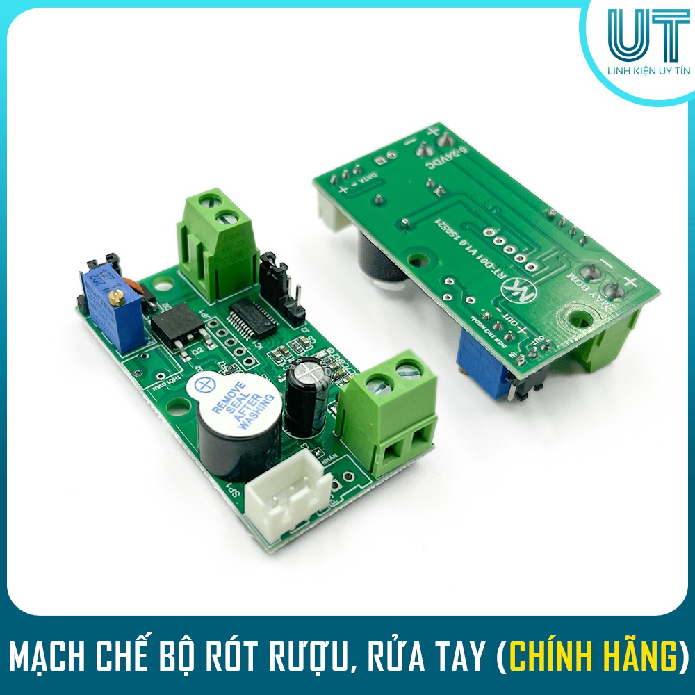 Mạch Chế Bộ Máy Rửa Tay Rót Rượu Tự Động V4 ( Chính Hãng )