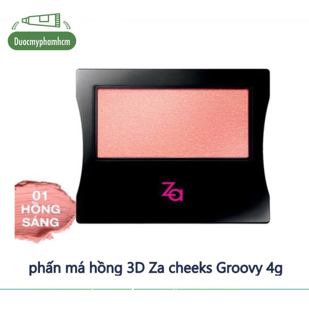 Phấn Má Hồng Dạng Nén Za Cheeks Groovy