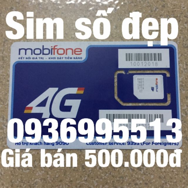Sim số đẹp Mobifone