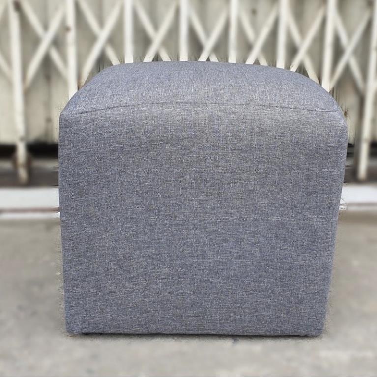Đôn ghế gỗ sofa SERITA giá xưởng chất vải bố nhập khẩu cao cấp Trường Mai Sài Gòn
