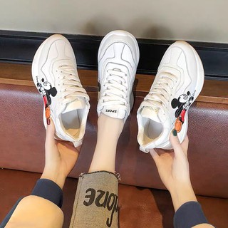 Giày bata thể thao nữ Mickey - Siêu chất