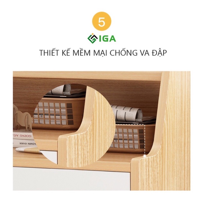 tủ giày đa năng , tủ giày gỗ 2 cánh GP170.31
