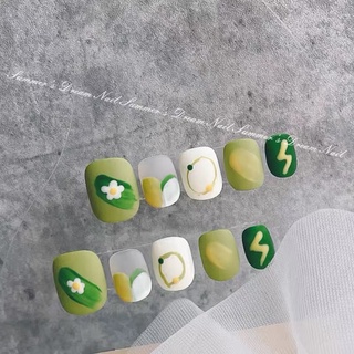 Nailbox ,10 móng úp thiết kế , vẽ đơn giản