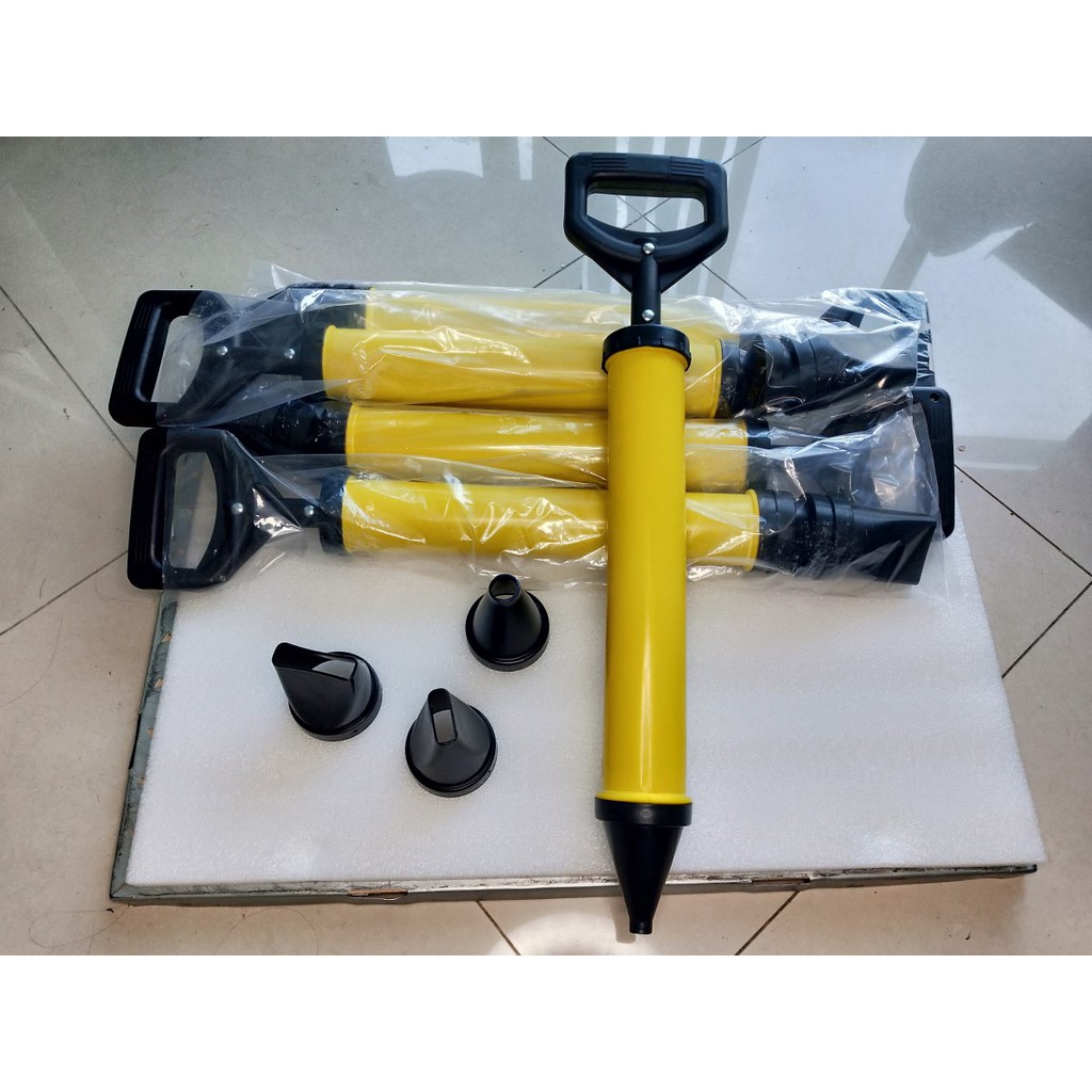 Dụng Cụ Phun Vữa Xi Măng Cầm Tay, Kẻ Mạch Gạch Tiện Lợi
