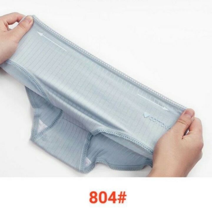 Quần Lót Cotton Viền Ren Kháng Khuẩn Chống Viêm Nhiễm