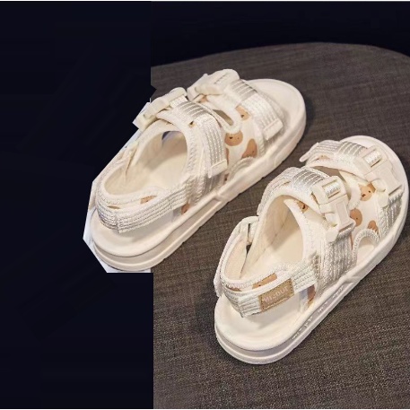 Giày Sandal Đế Mềm 1cm-3cm Cột Dây Hở Ngón Thời Trang Mùa Hè 2022 Cho Nữ