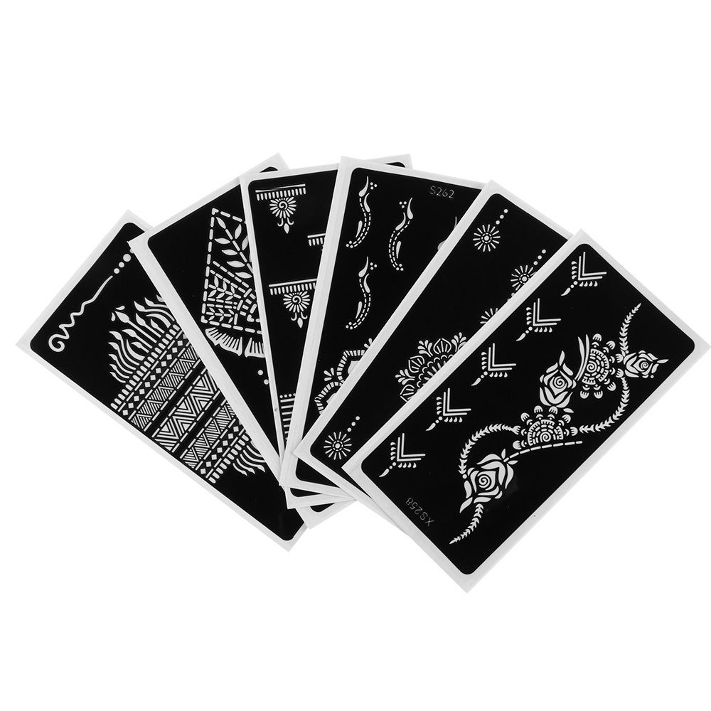 [Hàng mới về] Miếng dán hình xăm phong cách henna dùng để trang trí cho cơ thể