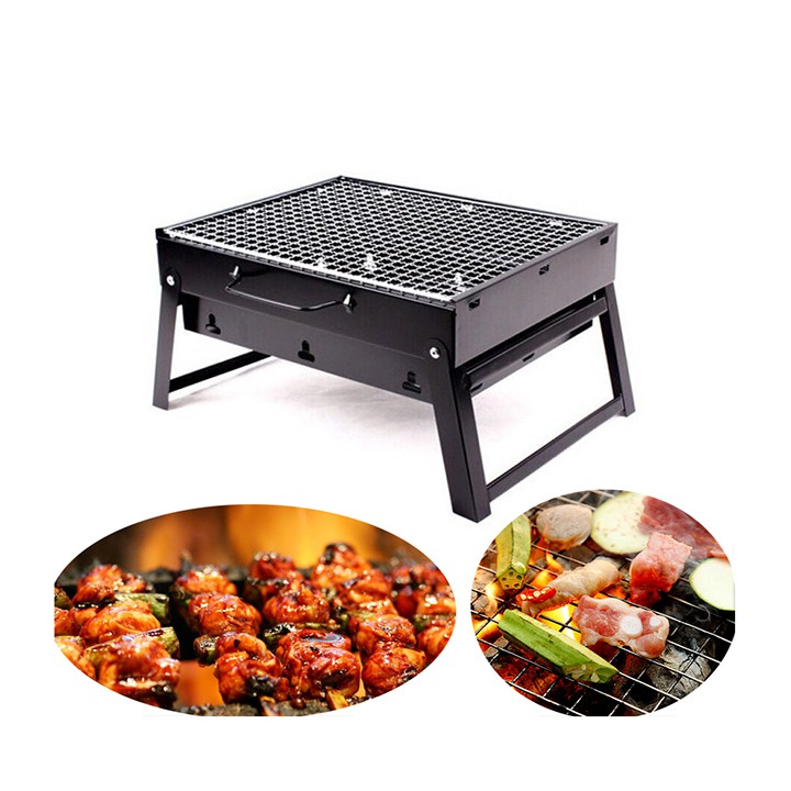 Bếp nướng than hoa không khói BBQ ngoài trời cao cấp