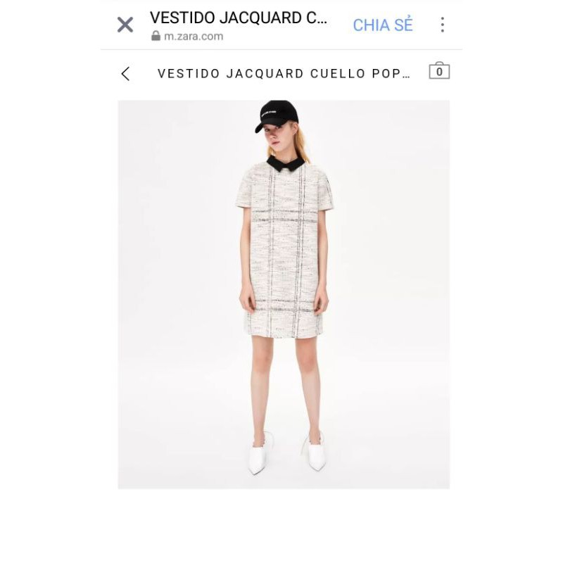 Váy suông nữ/ Đầm suông nữ Zara auth