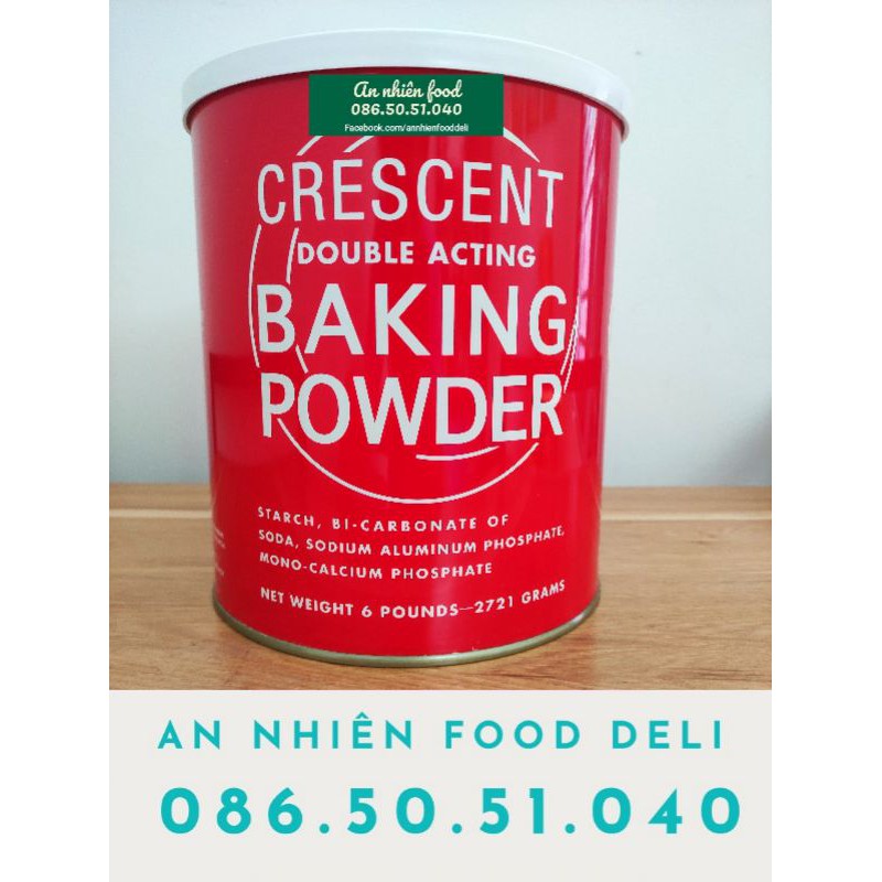 Bột Nở Đỏ Baking Powder Crescent 2.7KG