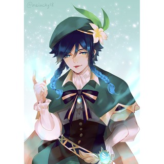 Genshin Impact - Postcard nhân vật A6