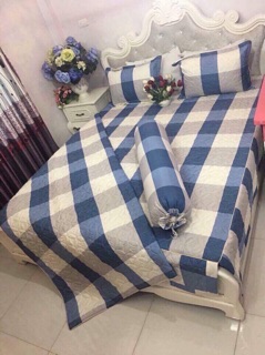 Set vỏ chăn ga trần bông