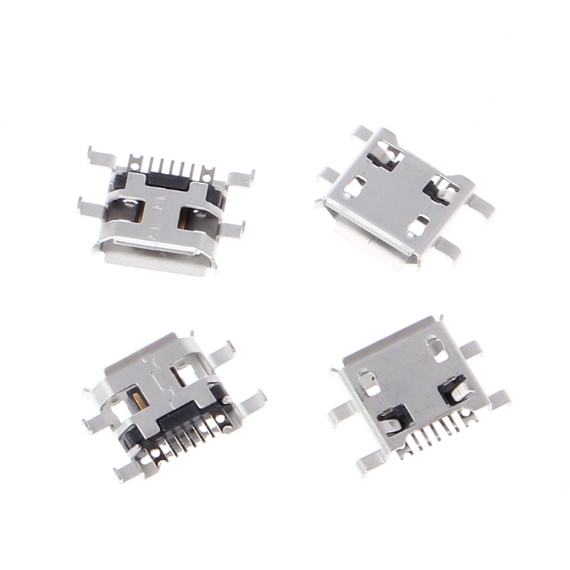 Set 10 Cổng Micro USB Type B 5 chân 0.72mm cho sạc điện thoại/máy tính bảng