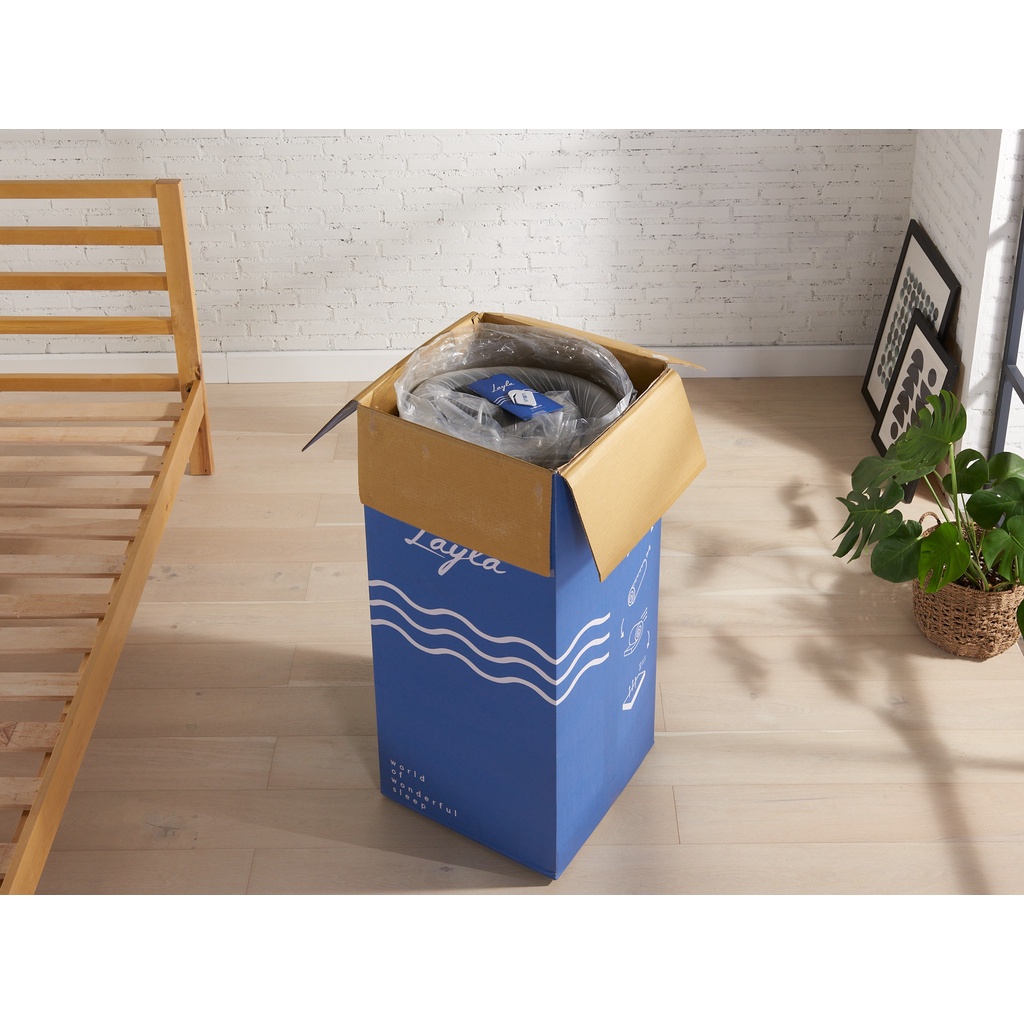 Nệm foam cao cấp WOWS Layla 1m 1m2 1m6 1m8 2m, cao 25cm