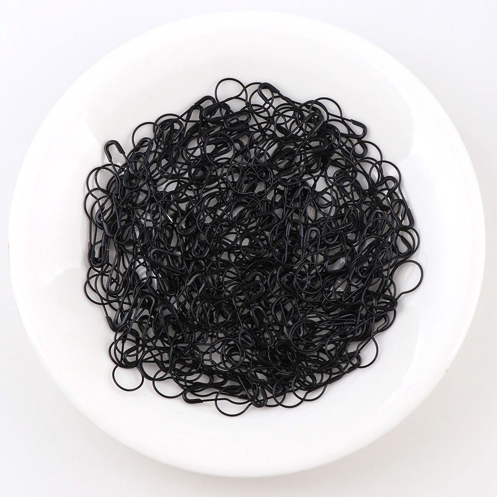 Set 100 Ghim Cài Áo Kim Loại Màu Trơn Đơn Giản