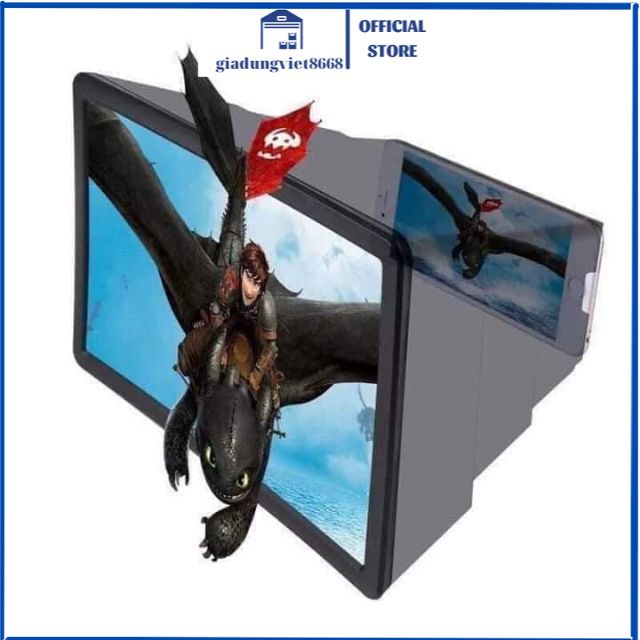 KÍNH PHÓNG TO MÀN HÌNH ĐIỆN THOẠI 4D/Kính phóng đại màn hình siêu nét( có video)