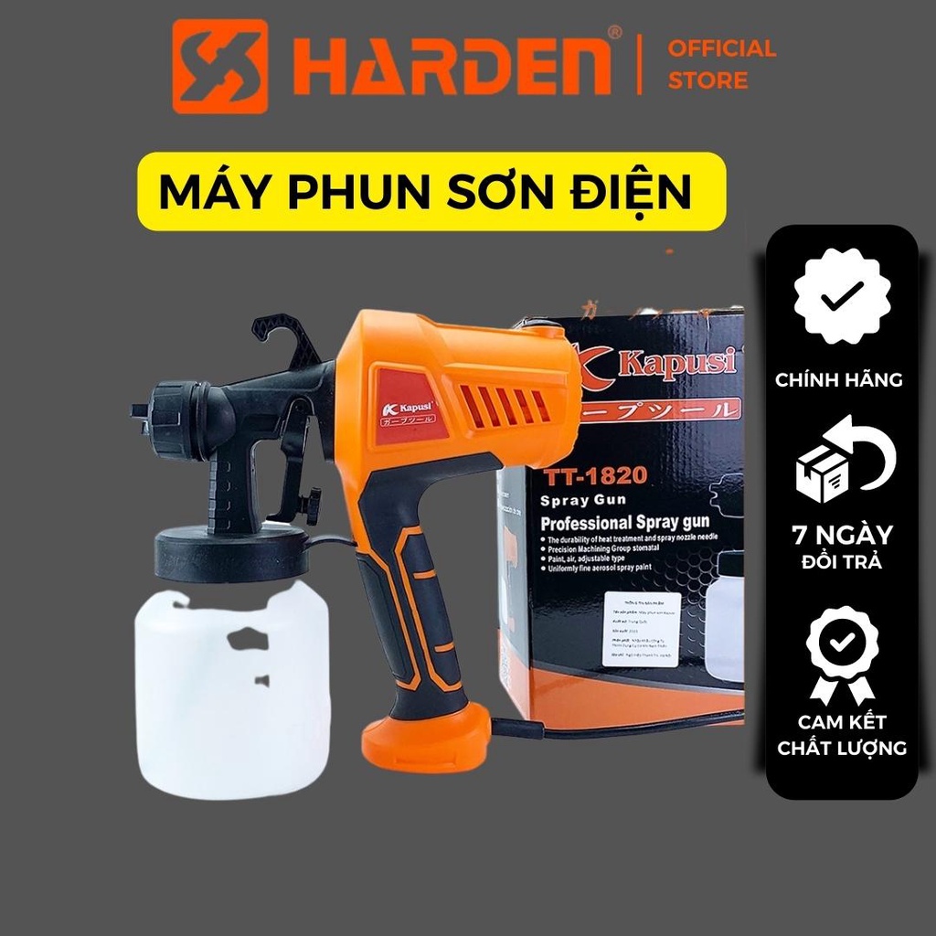 Máy phun sơn điện cầm tay nhiều chế độ KAPUSI JAPAN 500W