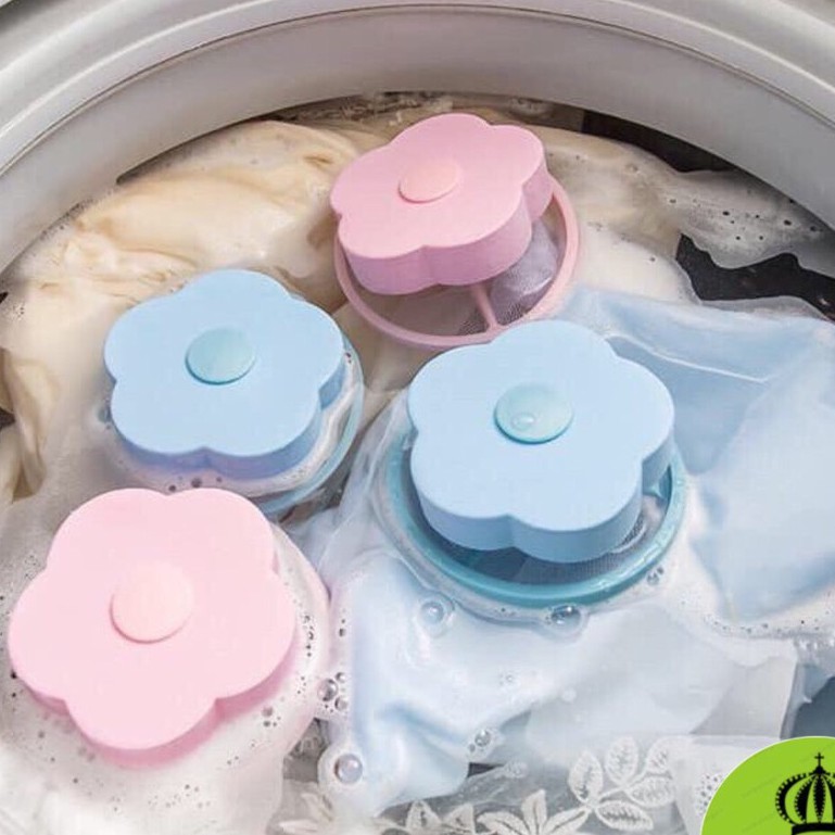 Phao Lọc Rác Máy Giặt Giúp Giữ Lại Cặn Xà Phòng, Sợi Bông, Tóc Hiệu Quả
