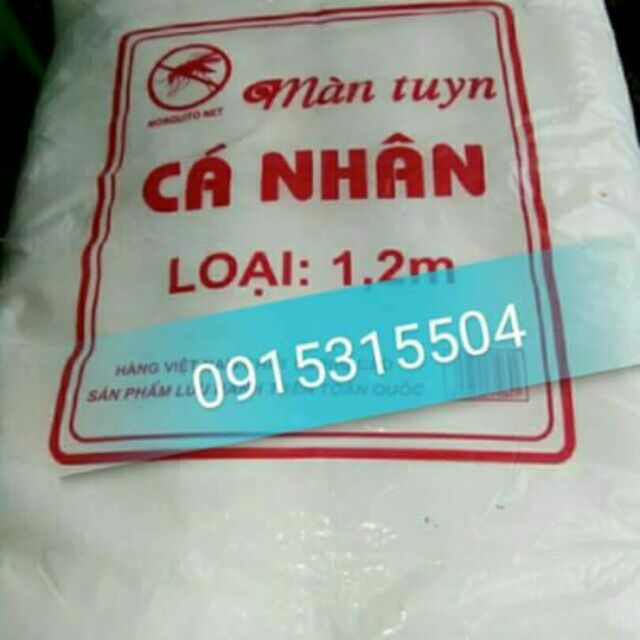 Màn tuyn cá nhân 1m2