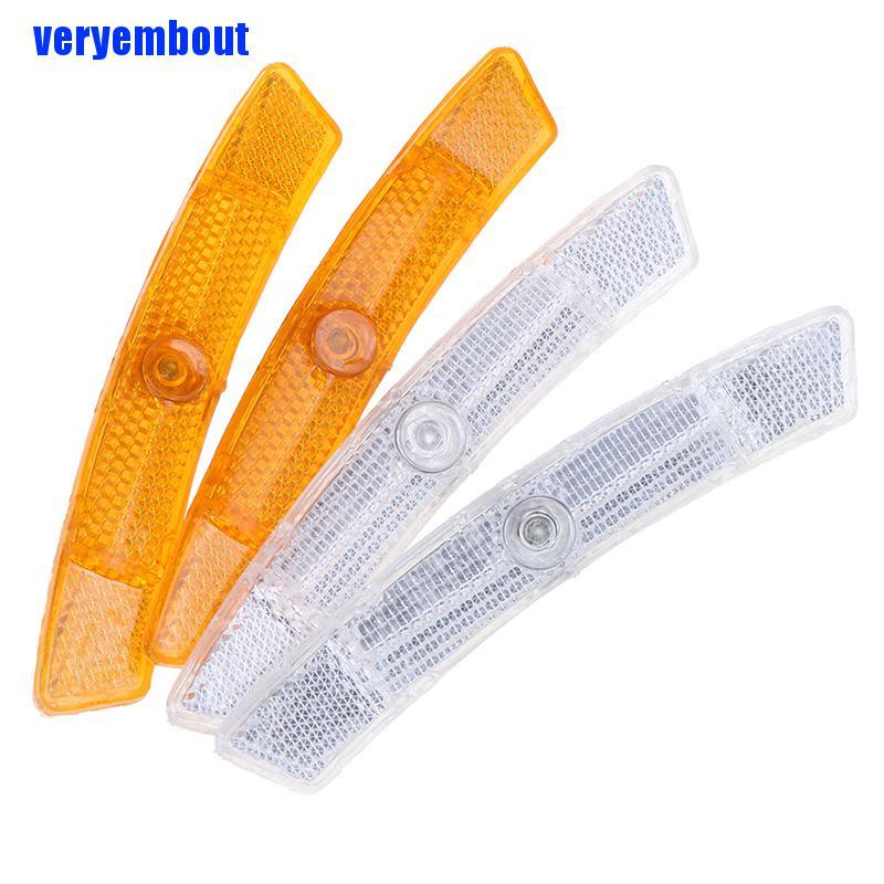 Bộ 2 Ống Phản Quang Cảnh Báo An Toàn Cho Bánh Xe Đạp