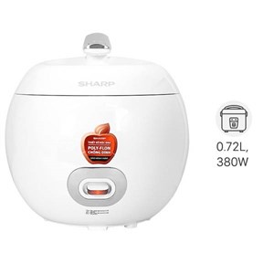 Nồi cơm điện mini Hình quả táo SHARP KS-A08 - 0.72 lít