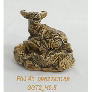 Trâu Gạt Tàn_ Gốm sứ Bát Tràng