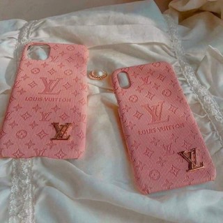[Siêu rẻ] Ốp lưng da LV hồng cho iPhone