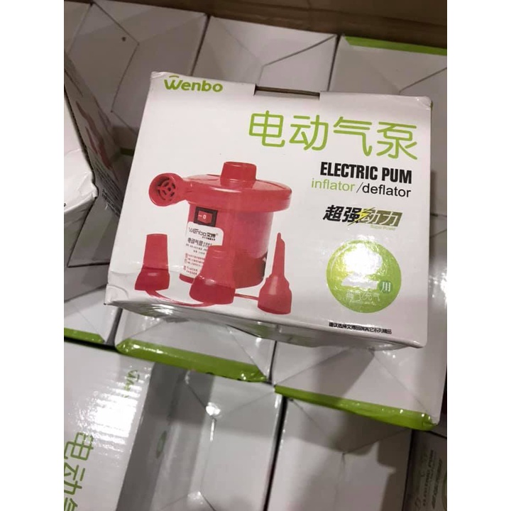 Bơm Điện Hai Chiều Bơm Và Hút Chân Không, Bơm Bể Bơi, Hút Chăn Màn, Quần Áo..