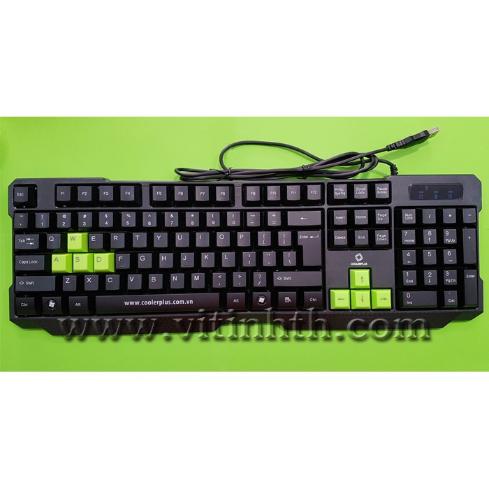 Bàn phím chuyên game CoolerPlus GX1/ CPK-FX1/FC122 -vitinhth ( GIAO NGẪU NHIÊN)