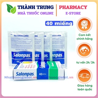 Salonpas - salonsip hisamitsu miếng dán nhật bản giảm đau nhức, mỏi cơ, xương khớp sp23