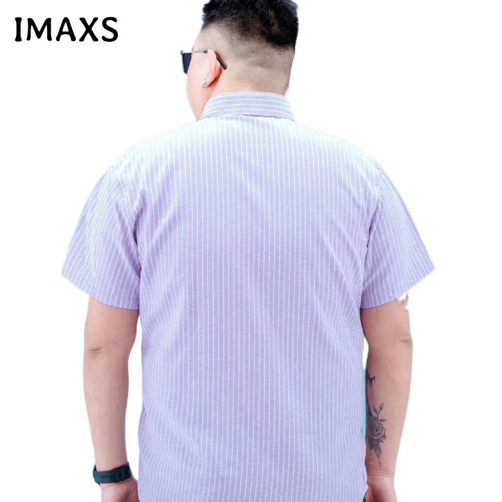 Áo Sơ Mi Tay Ngắn Kẻ Sọc Size Lớn 60-175KG Cho Nam