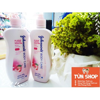Dưỡng thể Johnson dưỡng ẩm & làm trắng 400 ml - Thái