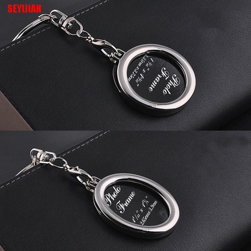 1 Móc Khóa Khung Ảnh Trong Suốt Độc Đáo
