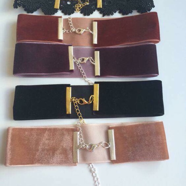 Vòng cổ BASIC CHOKER 4cm bảng to