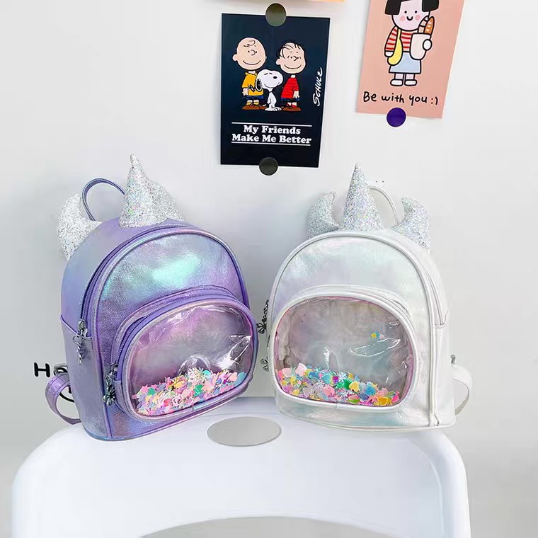 Balo Mini Unicorn Kim Tuyến Dễ Thương Cho Bé
