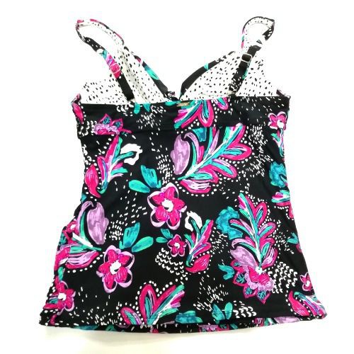 Đồ bơi nữ Anne Cole hai dây đen chấm trắng in hoa  18MT20156 ( TH8933 ) | BigBuy360 - bigbuy360.vn