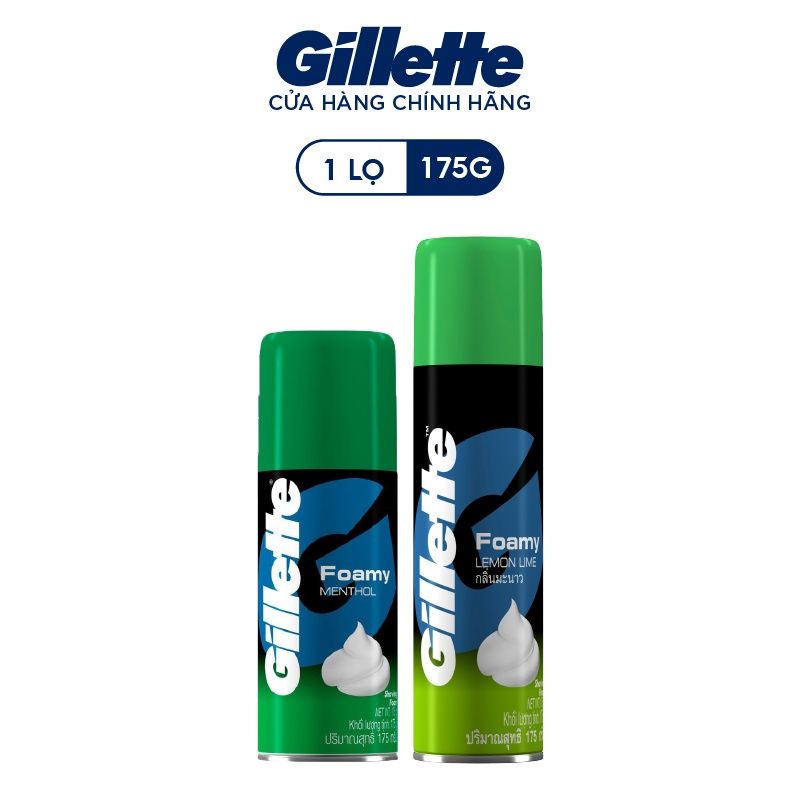 Bọt cạo râu Gillette 175g