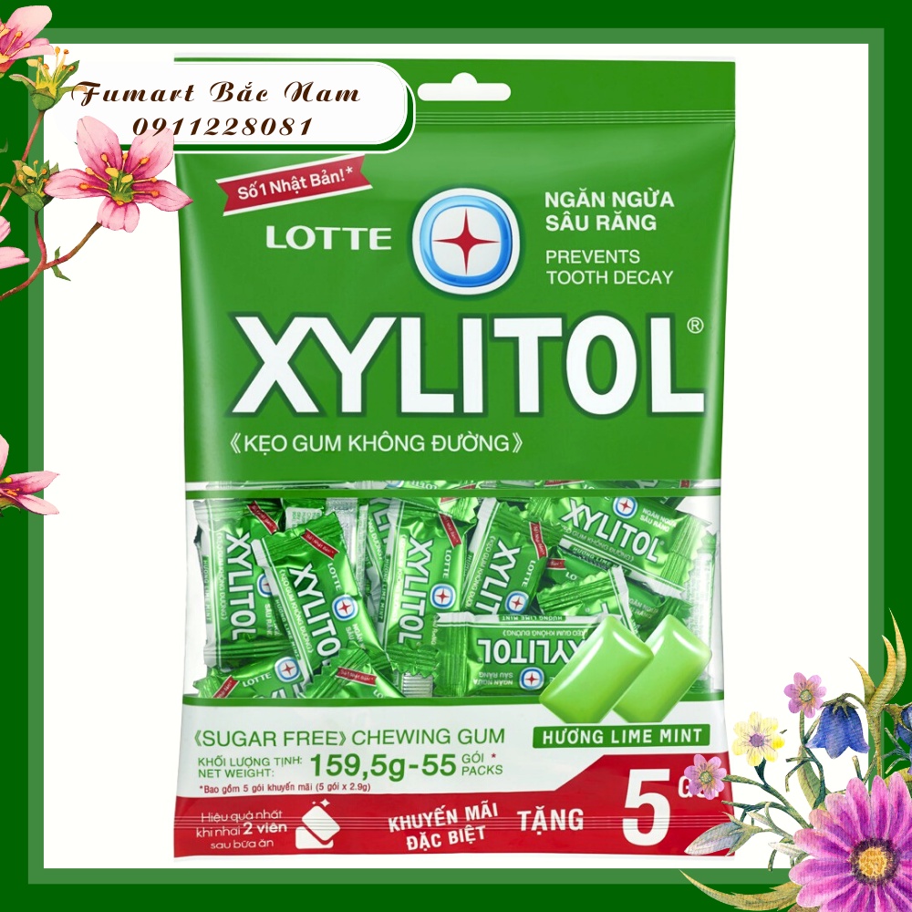Kẹo gum XYLITOL