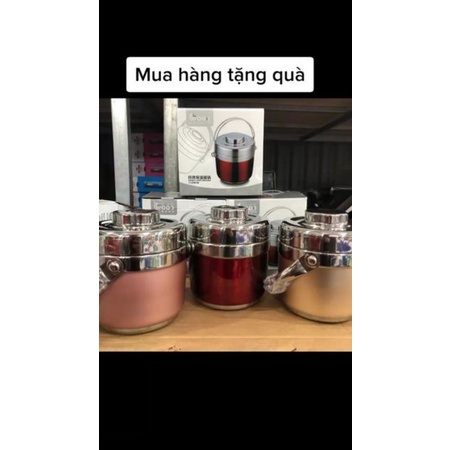 CẶP LỒNG INOX GIỮ NHIỆT CỰC TỐT_ HÀNG CAO CẤP LOẠI 1.3L