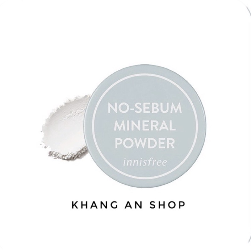 Phấn phủ dạng bột kiềm dầu Innisfree No Sebum mineral powder