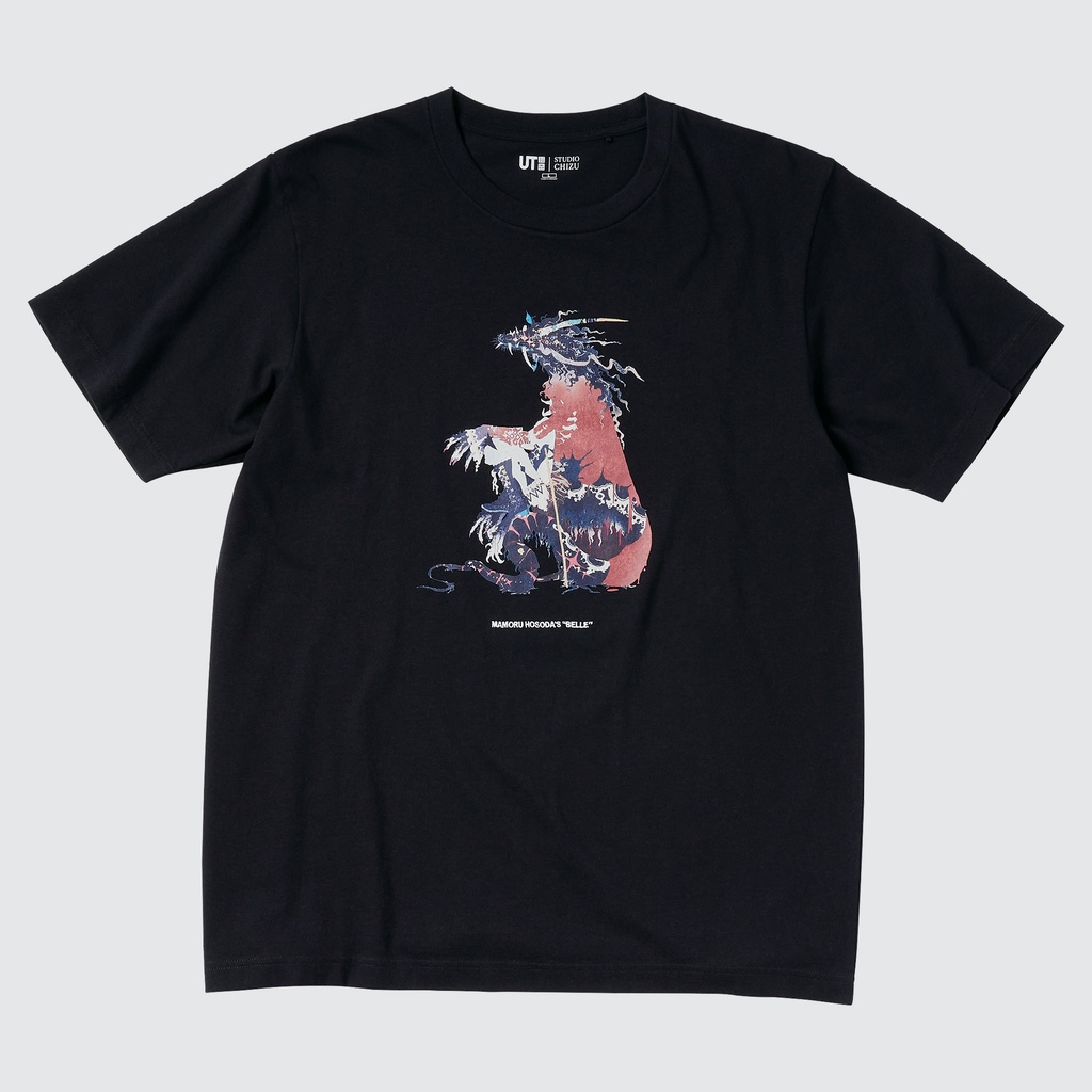 Áo thun UT Nam/Nữ Mamoru Hosoda x Dragon and Belle Princess ❤️