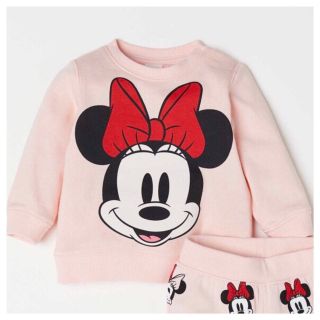 Bộ mickey hồng cho bé
