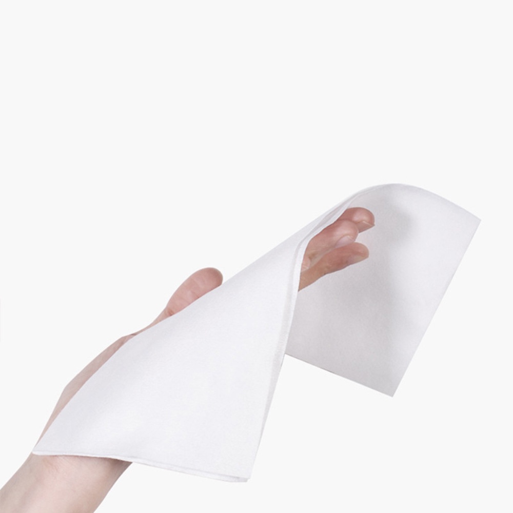 Túi 50 Khăn Cotton Mềm Dày Và Lớn Dùng Một Lần