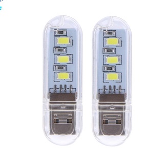 2 Đèn LED USB Hình Chữ U Cho Máy Tính