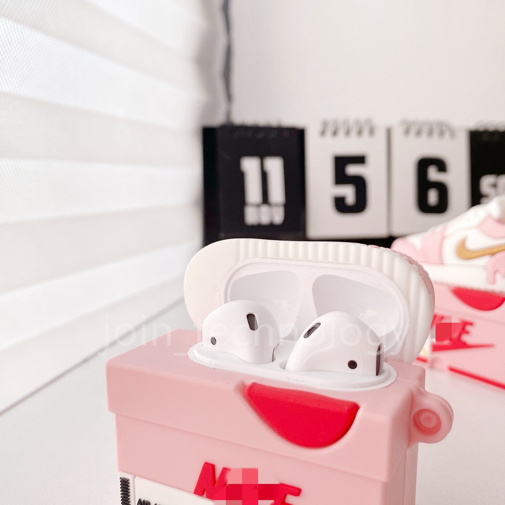 Vỏ Bảo Vệ Hộp Sạc Tai Nghe Bluetooth Không Dây Airpods 1 / 2 / Pro Bằng Silicon Mềm