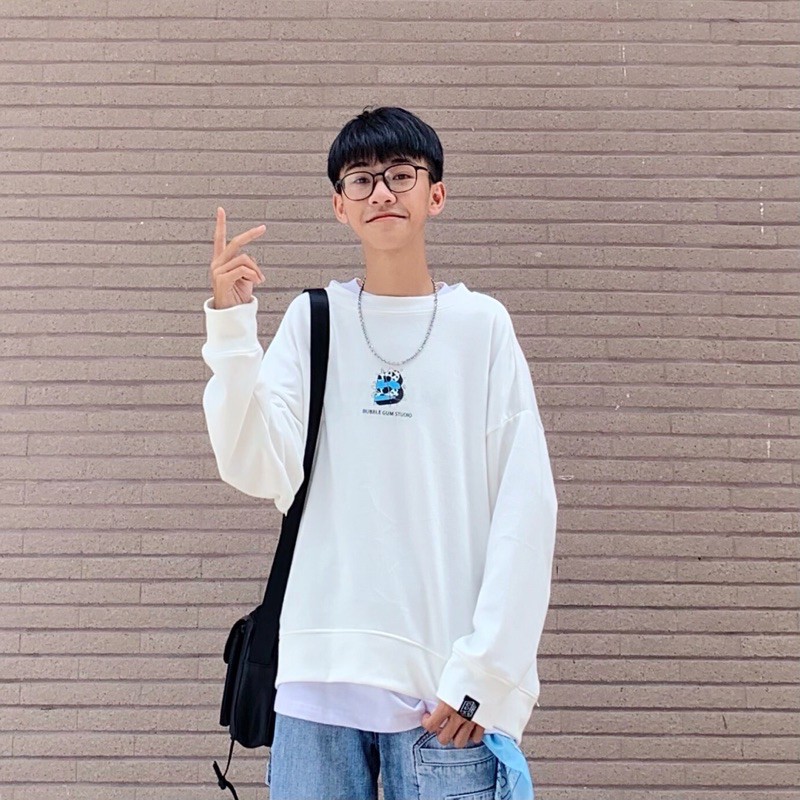 Áo Sweater chữ B planet logo - by Bubble Gum Studio | BigBuy360 - bigbuy360.vn