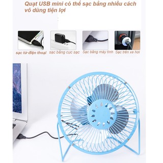 Quạt USB lồng sắt cá nhân