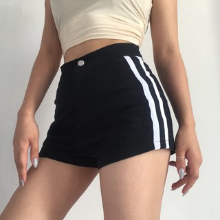 [CÓ HÌNH THẬT] Quần short cạp cao 2 line